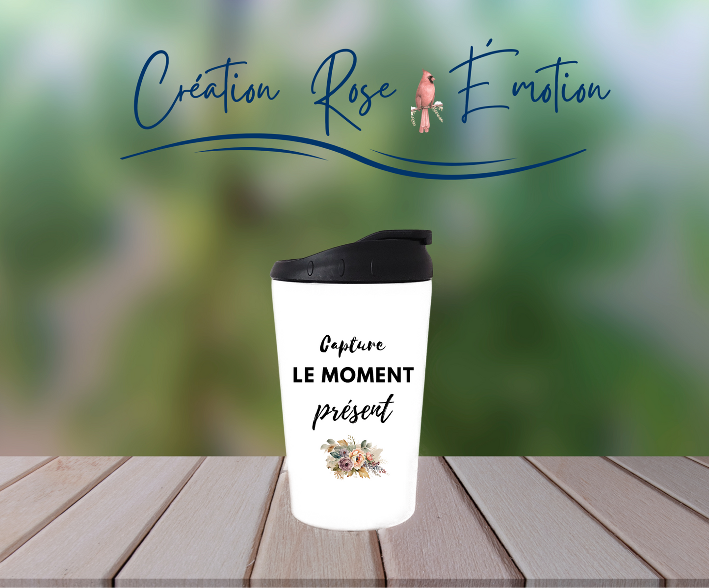Verre à café isotherme "Capture" 12oz