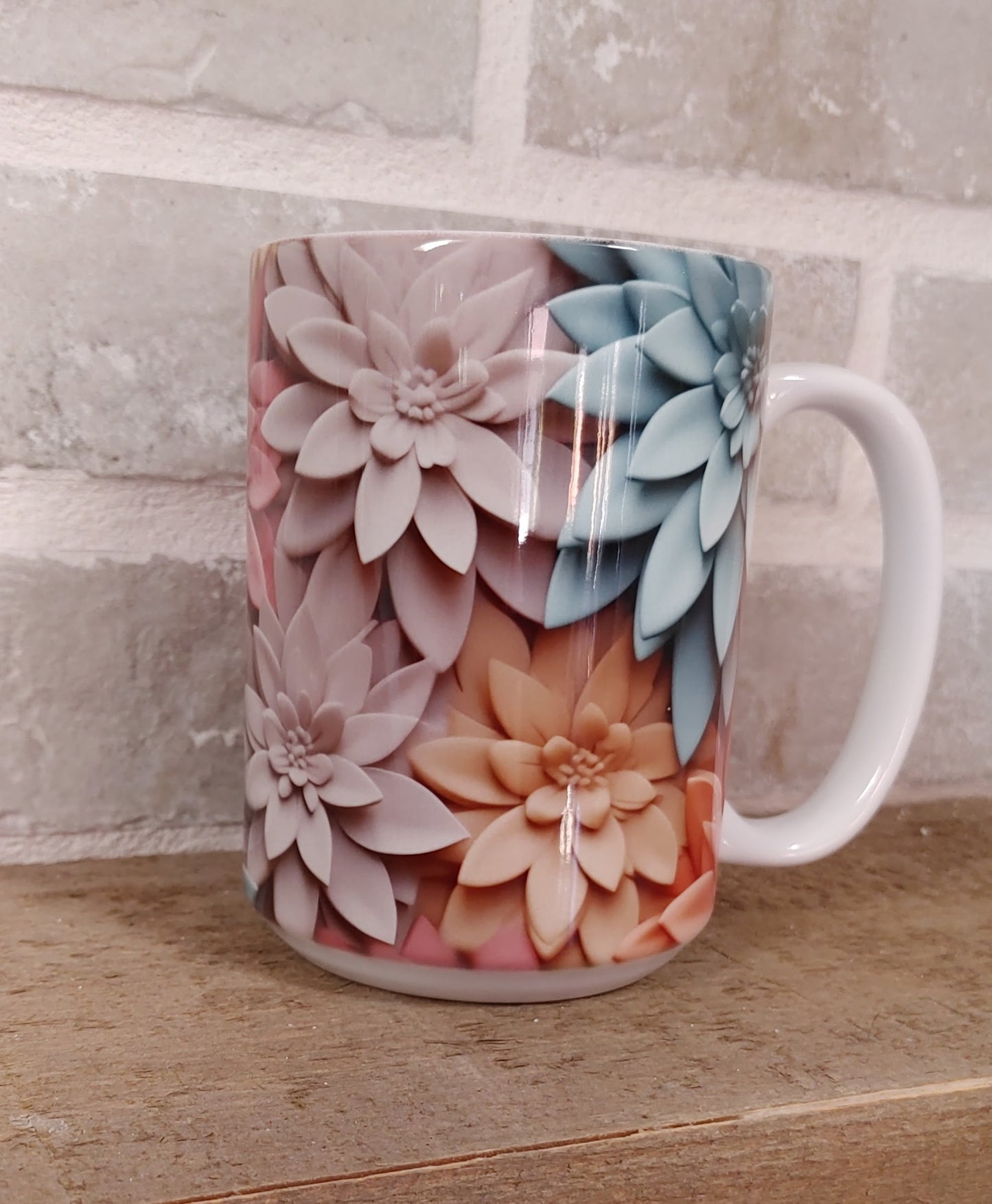 Tasse "3D Pastella" 15 oz