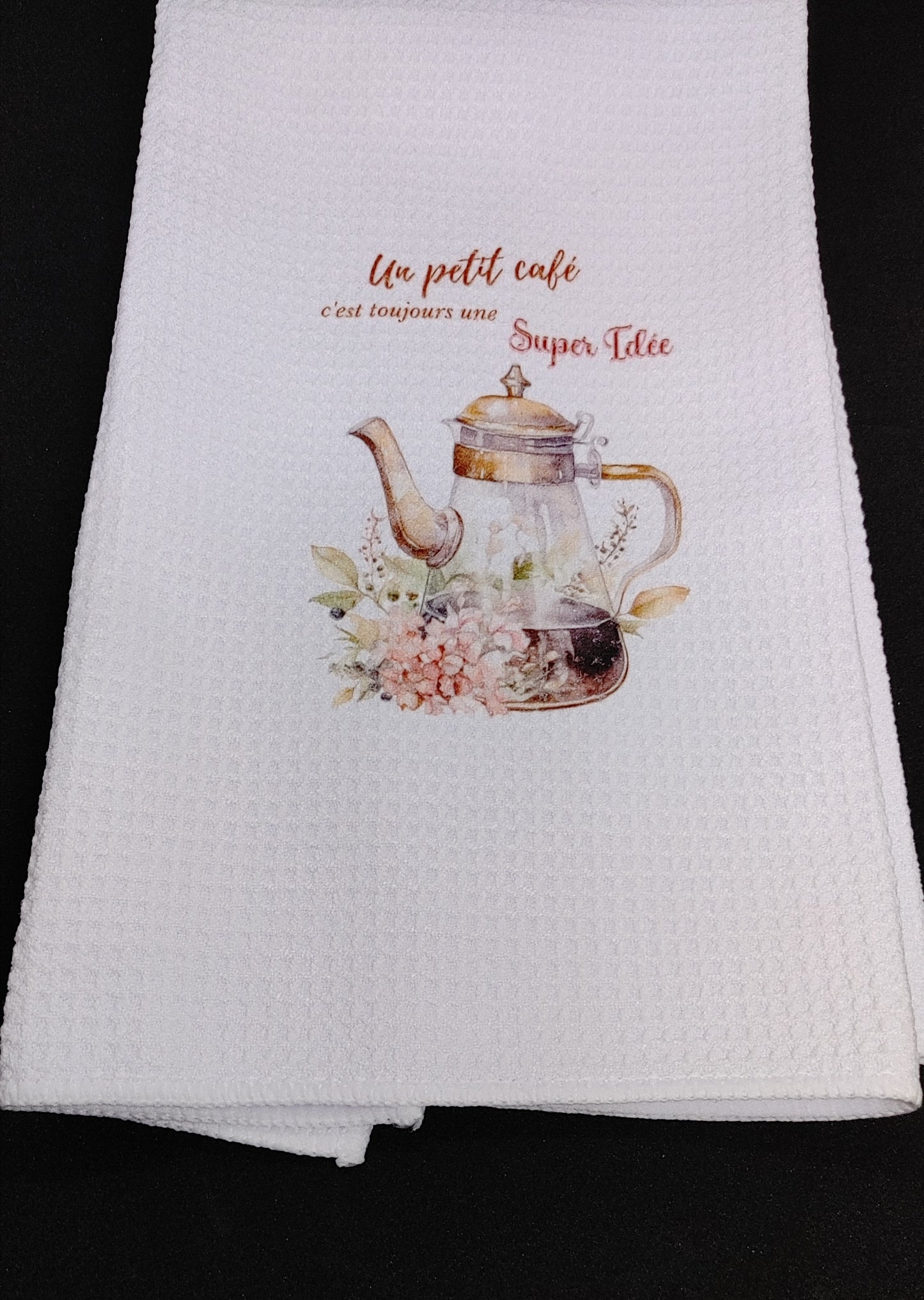 Linge vaisselle "Petit café"