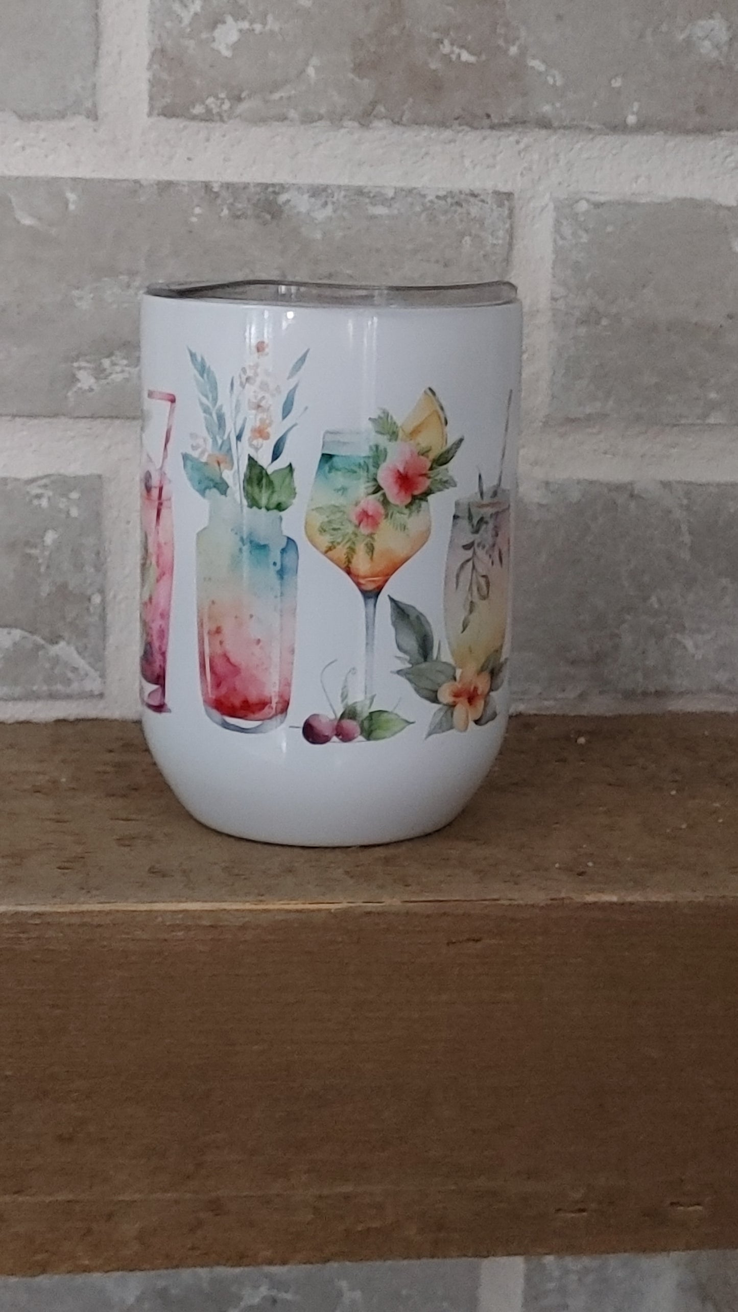 Verre à vin isotherme "Ptit Drink " 12oz