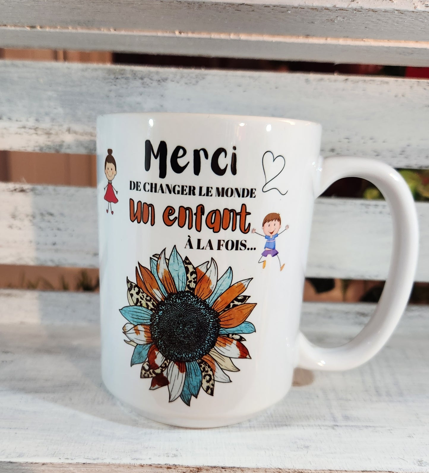 Tasse "Garderie soleil" 15 oz