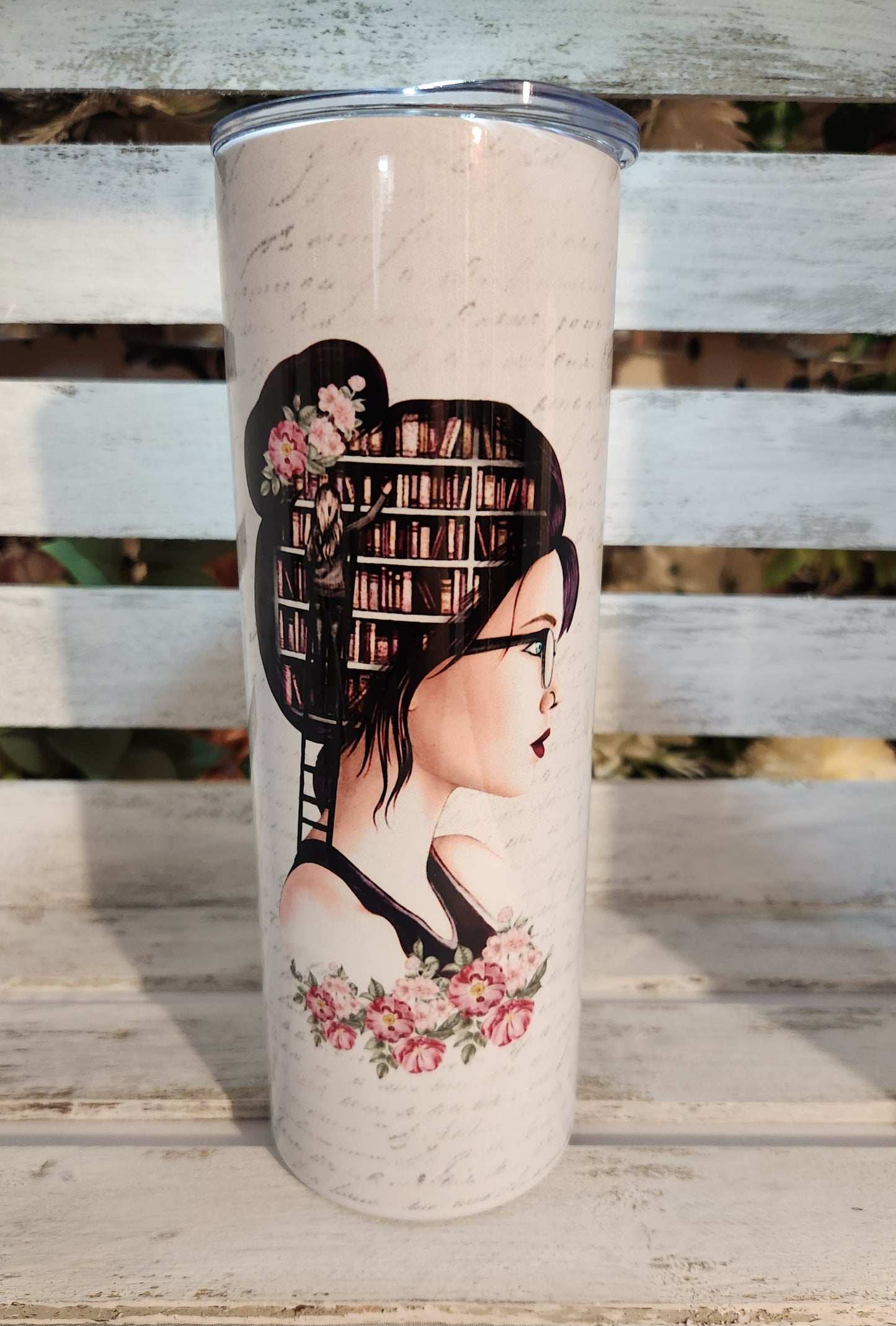 Tumbler isotherme "Librairie" 20 oz