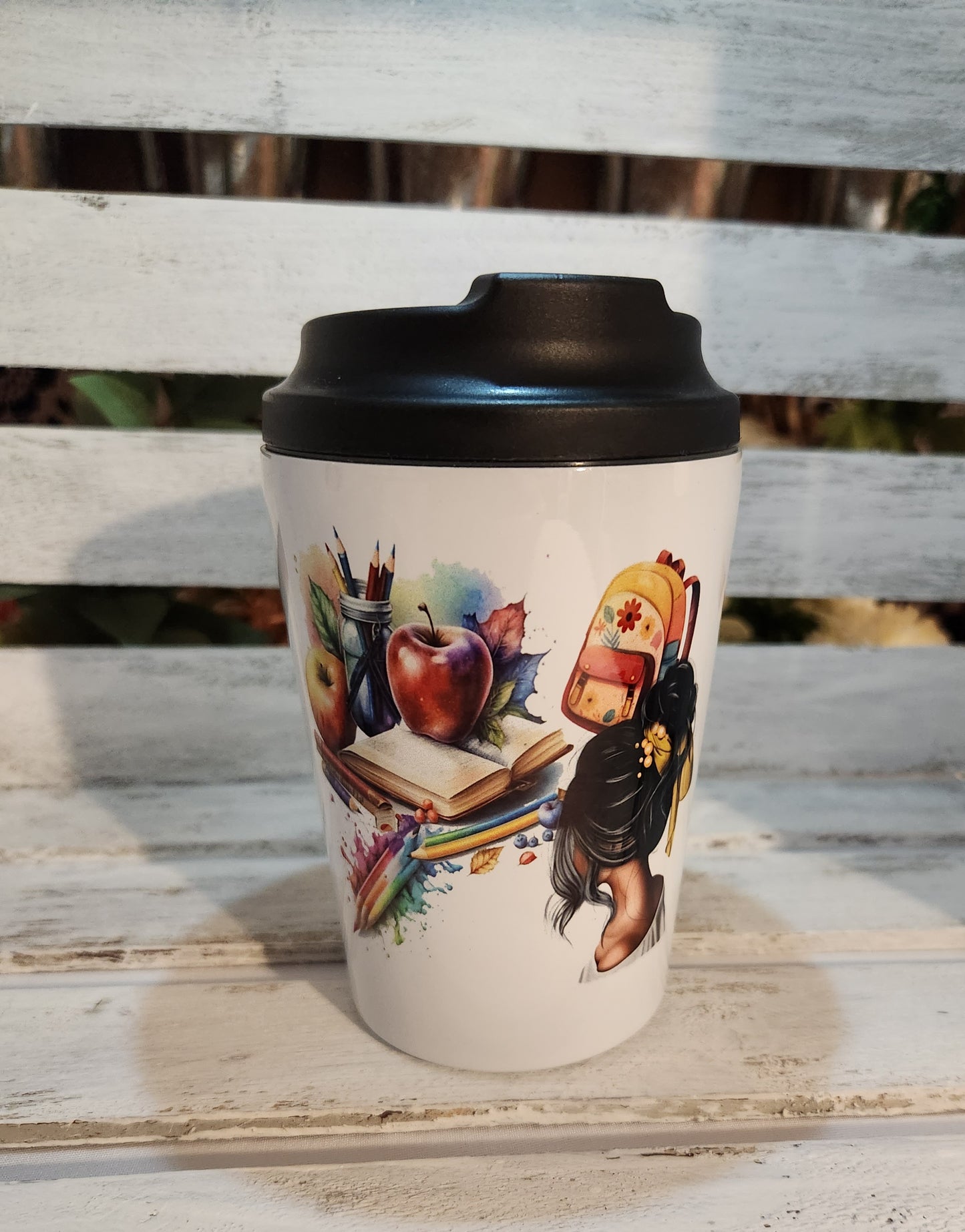 Verre à café isotherme "Professeur 2 " 12oz