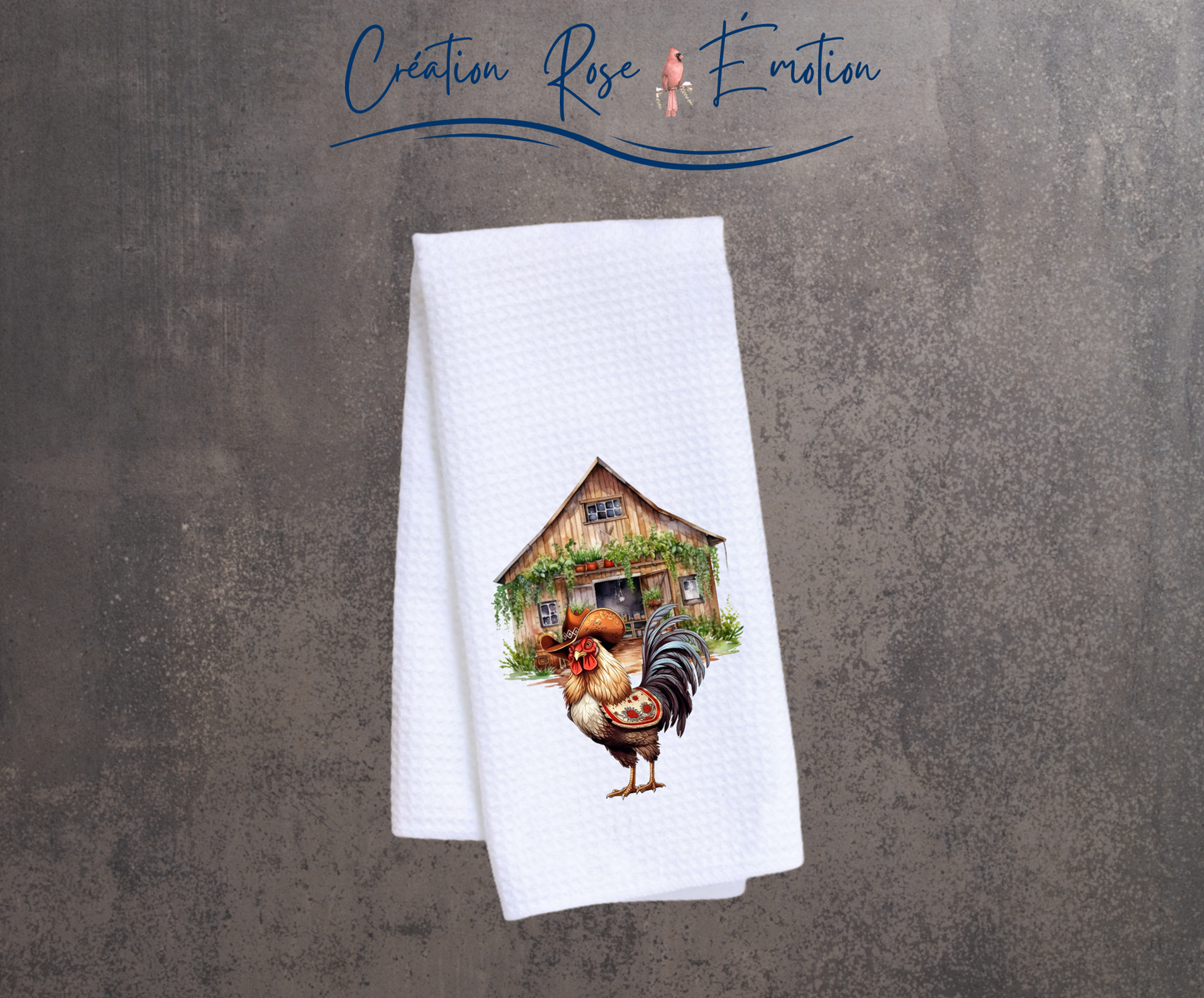 Linge vaisselle "COQ"