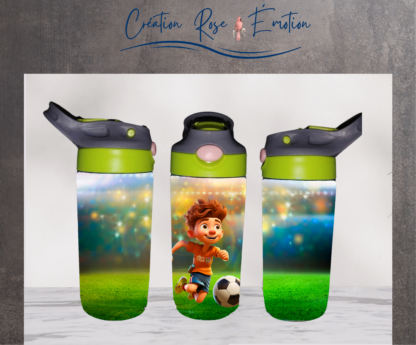 Verre Enfant "Soccer boy"