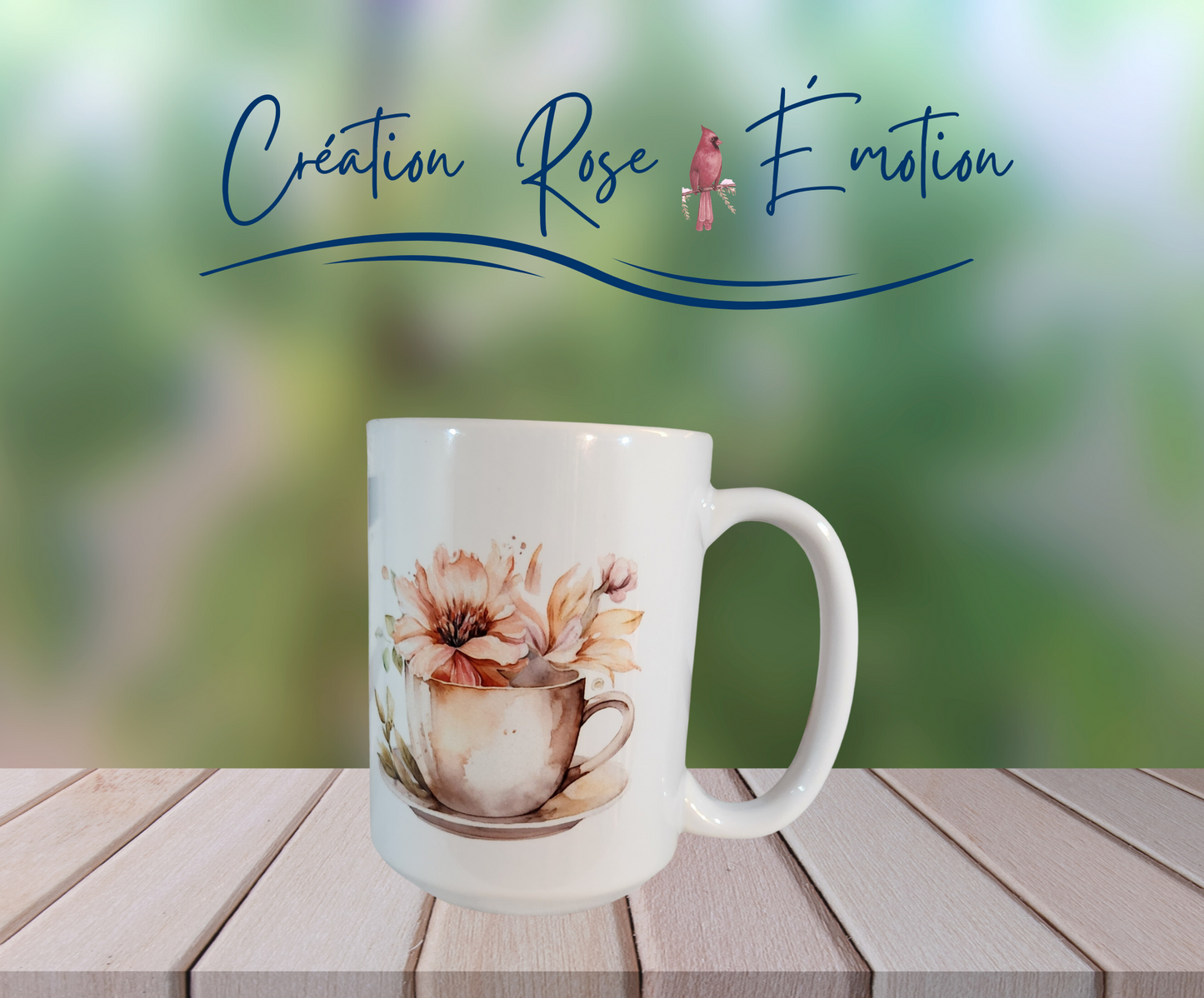 Tasse "Café douceur" 15 oz