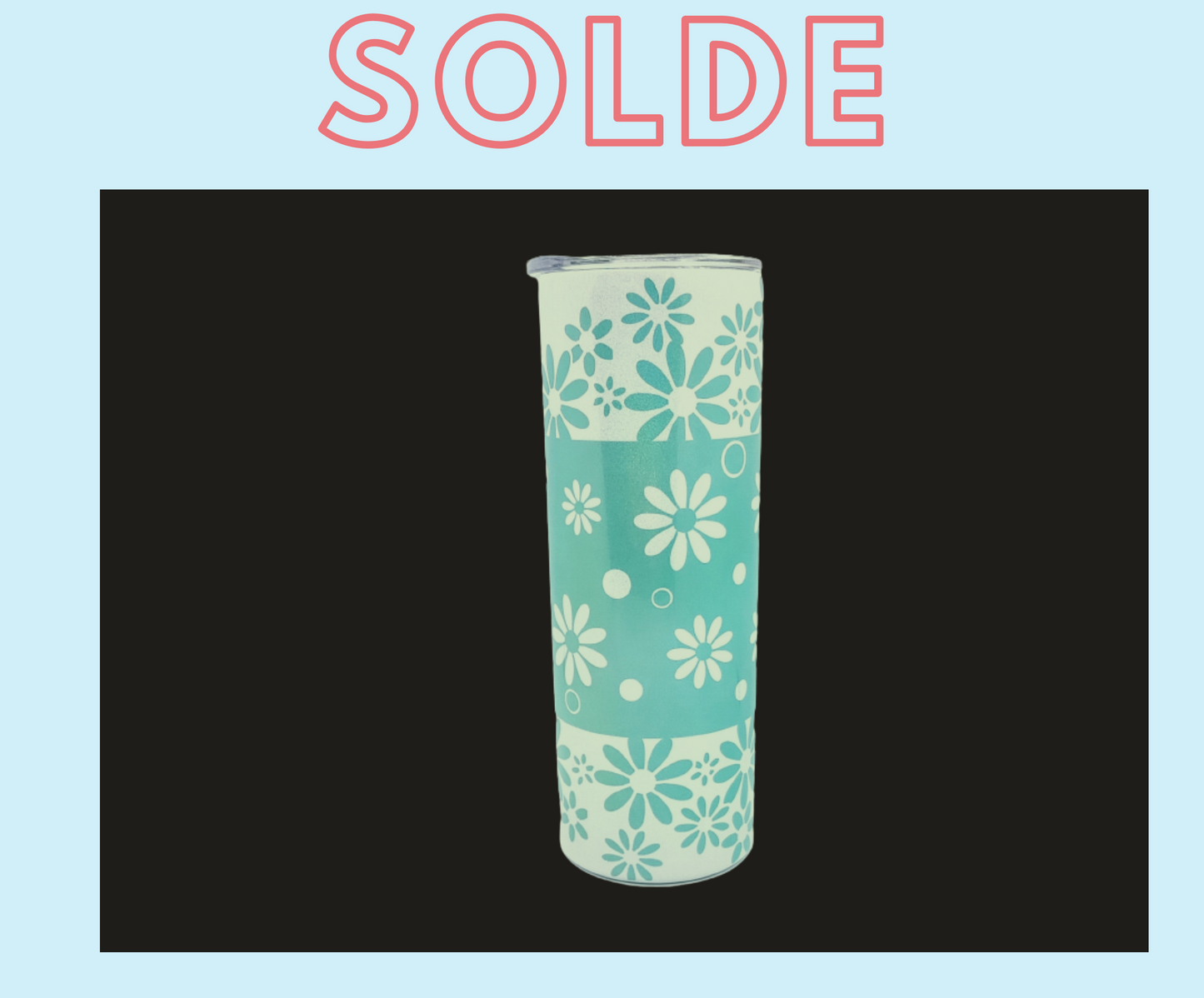 z-Tumbler isotherme "Fleur de glace" 20oz