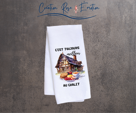 Linge vaisselle "Chalet Meilleur"