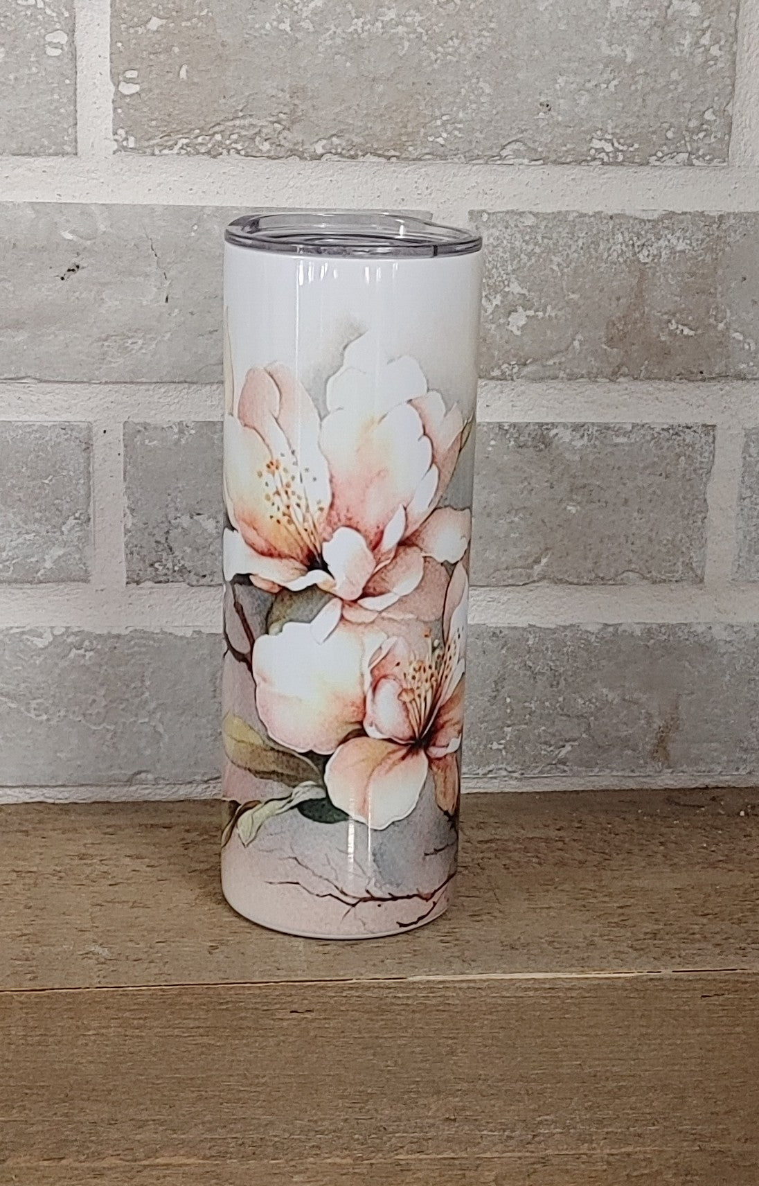 Tumbler isotherme "Fleurs cerisier" 20 oz