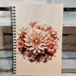 Cahier "3D fleur rose"