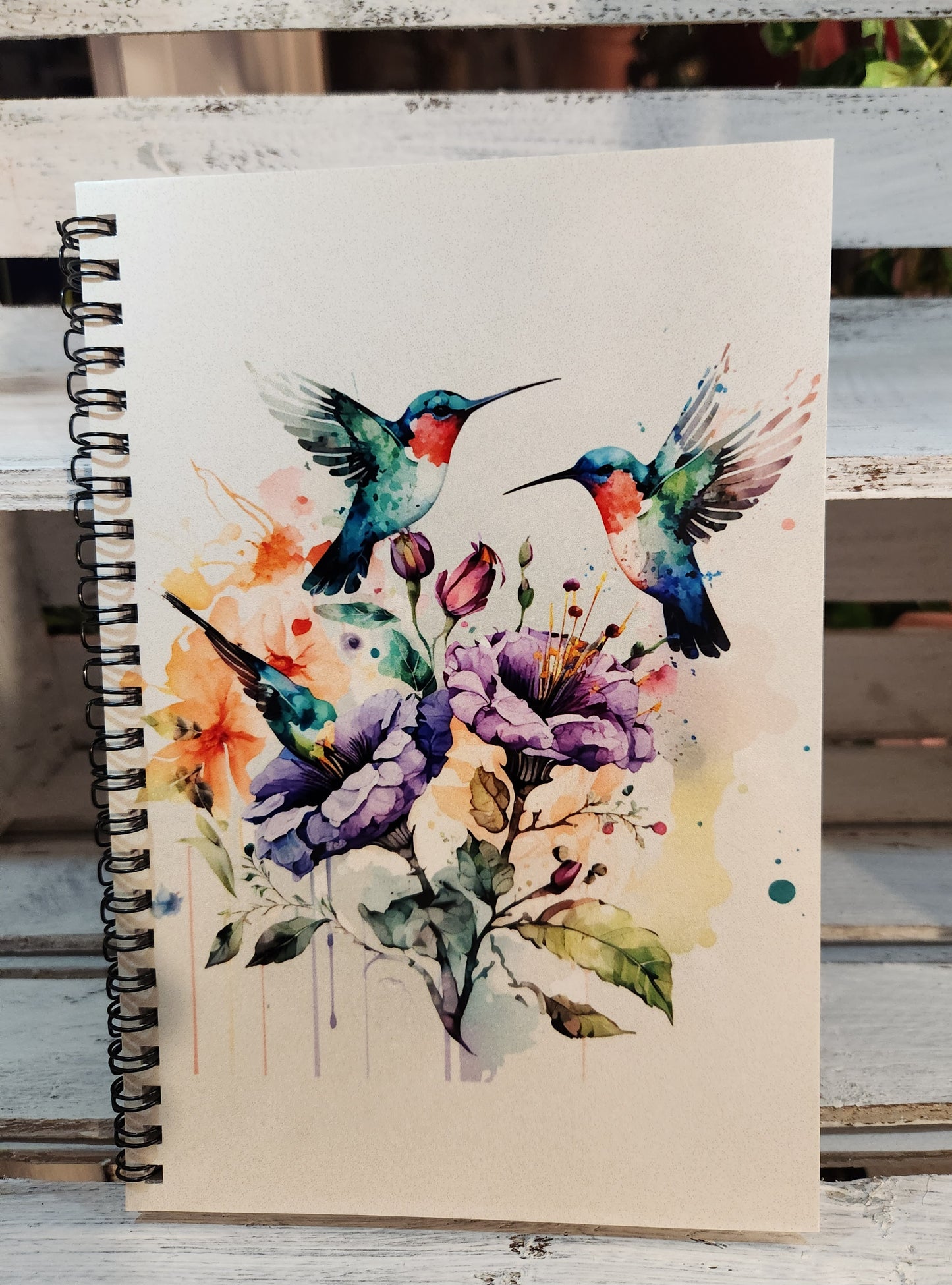 Cahier "Colibri coloré"