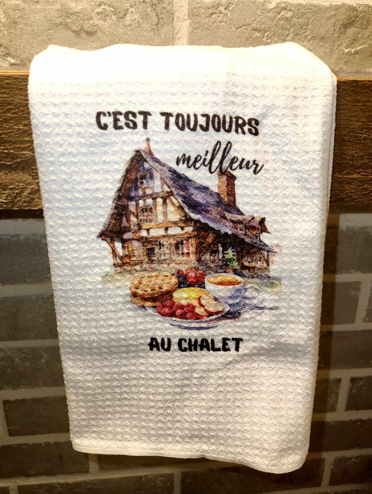 Linge vaisselle "Chalet Meilleur"