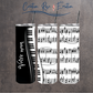Tumbler isotherme "Musique en grand " 20 oz