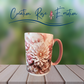 Tasse "3D fleurie rose" 15 oz