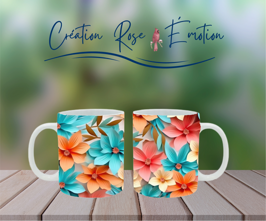 Tasse "3D Hawaia" 15 oz