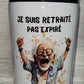 Verre à café isotherme "Retraité Masculin " 12oz