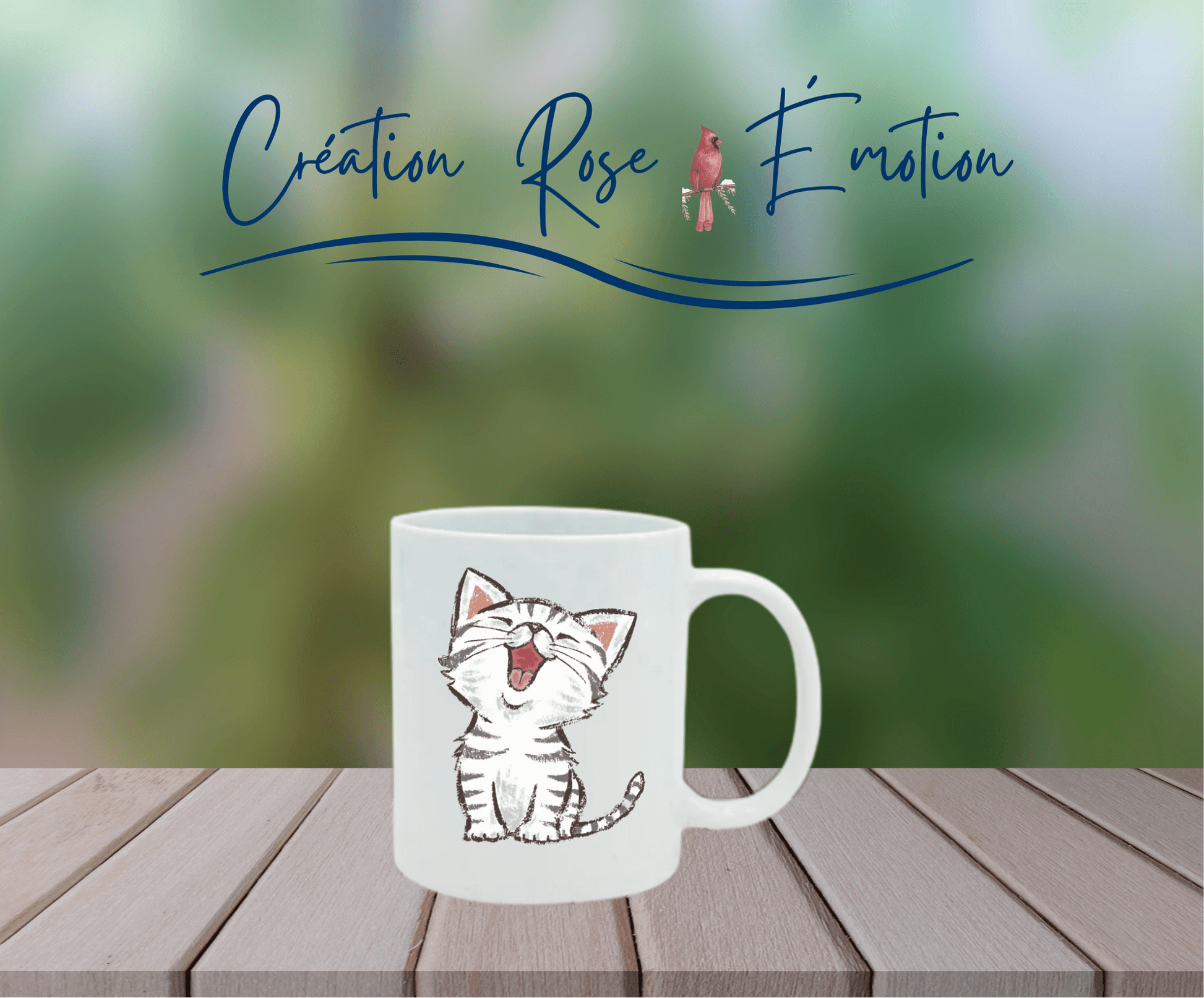 Tasse "Ronronnante" 11 oz.