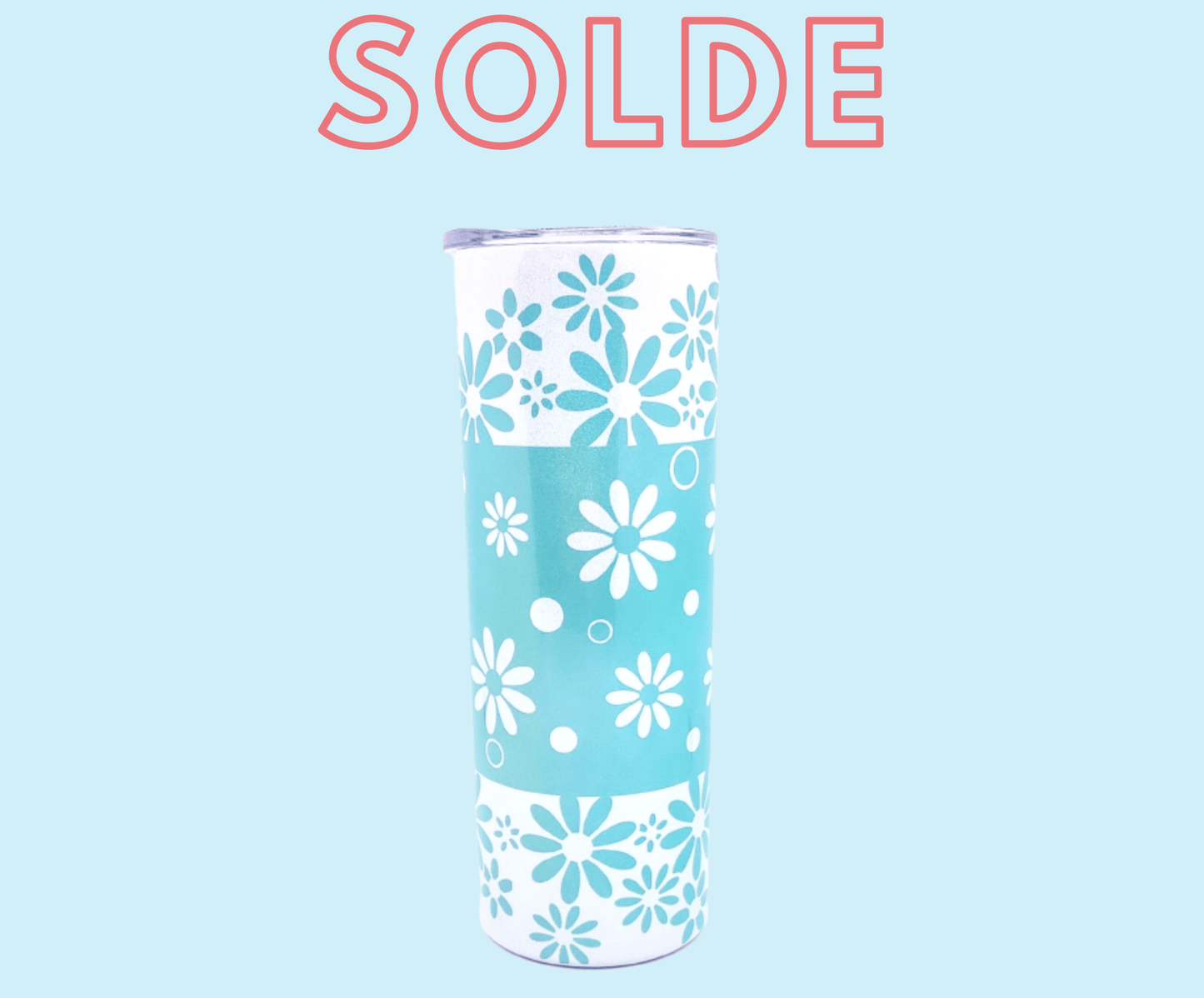 z-Tumbler isotherme "Fleur de glace" 20oz.