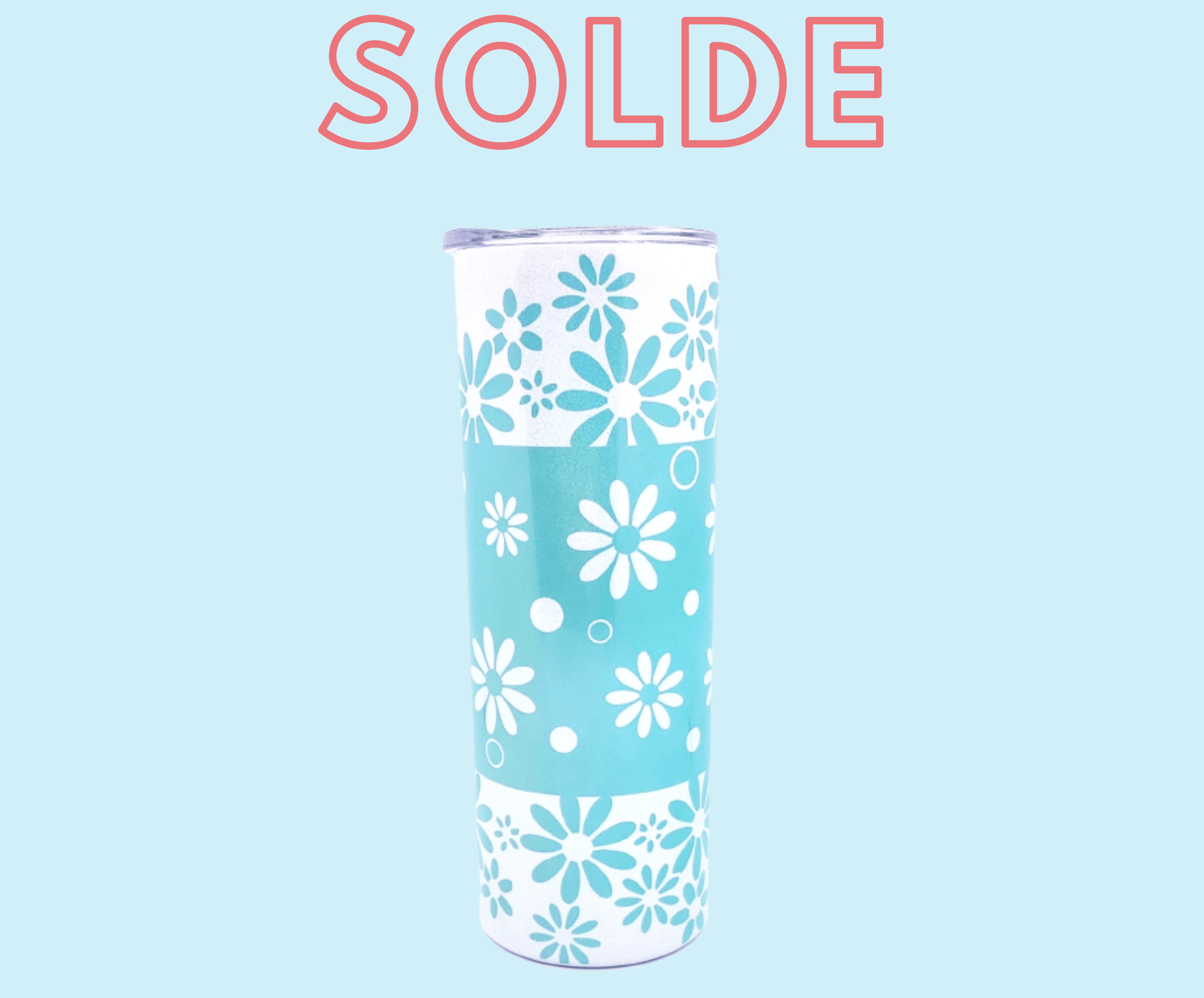 z-Tumbler isotherme "Fleur de glace" 20oz.