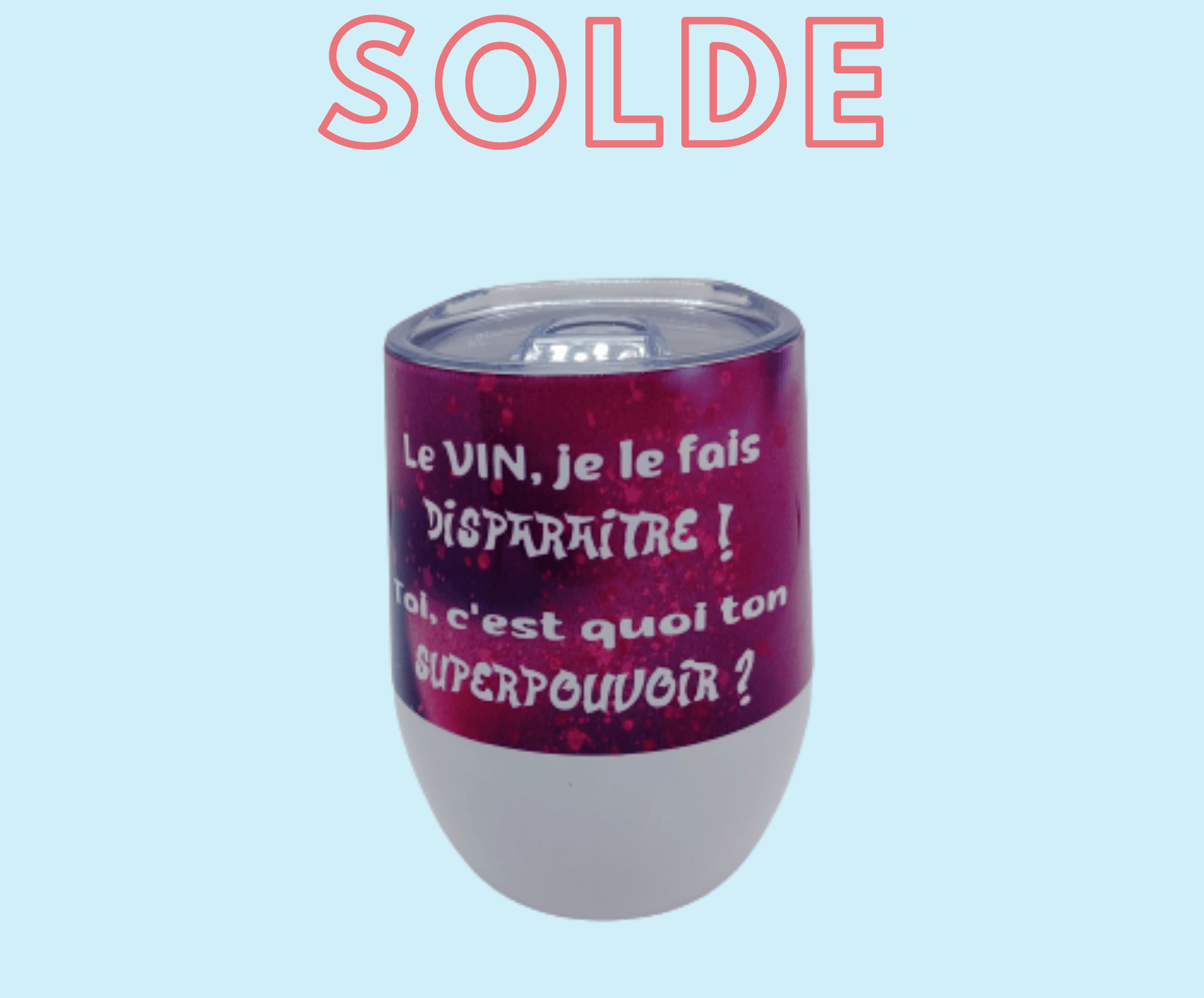 z-Verre à vin isotherme "Pouvoir" 12oz.